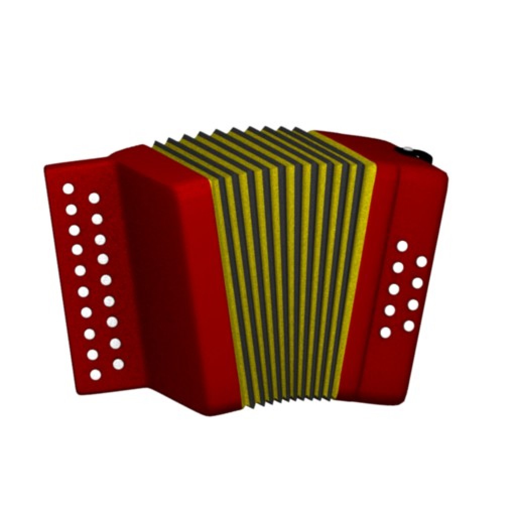 Very simple lowpoly accordion preview image 1